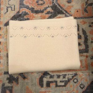 Beautiful, Buttery Soft 100% Cashmere Baby Boden Blanket